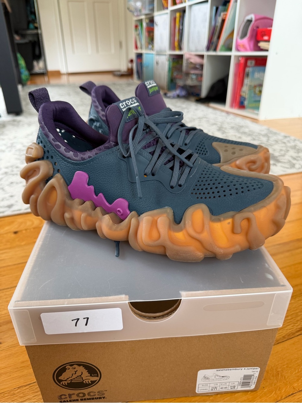 CROCS Salehebembury X Juniper taro size mens 9/ women’s 11